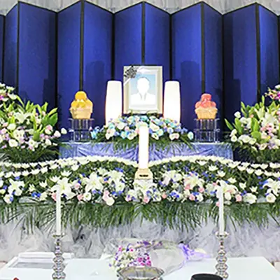 E葬儀屋で葬儀を行なった写真