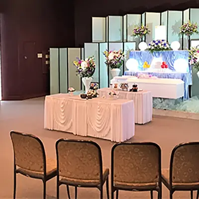 E葬儀屋で葬儀を行なった写真