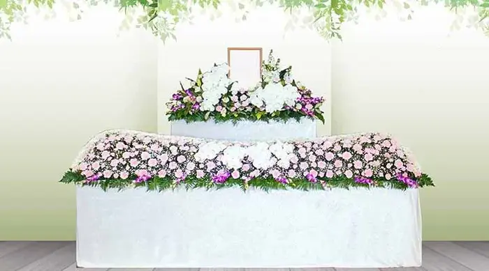 公心堂典礼で葬儀を行なった写真