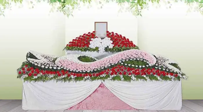 公心堂典礼で葬儀を行なった写真