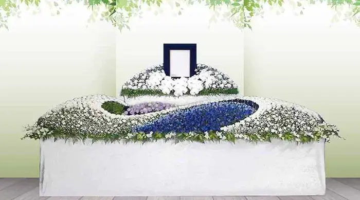 公心堂典礼で葬儀を行なった写真