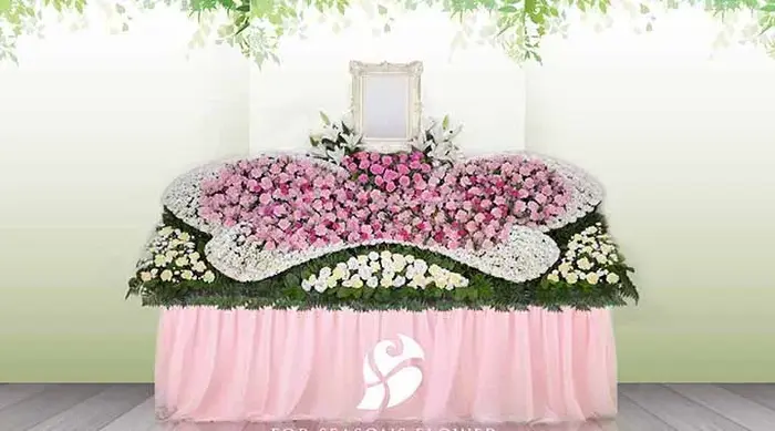 公心堂典礼で葬儀を行なった写真