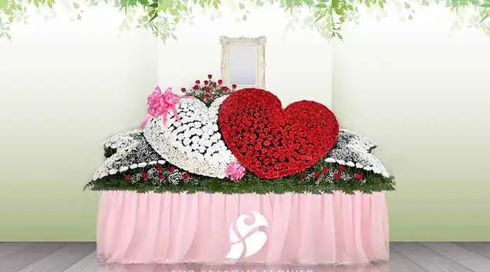 公心堂典礼で葬儀を行なった写真