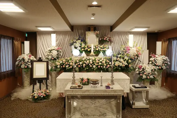 多摩中央葬祭（森の風ホール府中）で葬儀を行なった写真