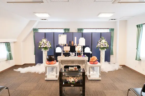 多摩中央葬祭（森の風ホール府中）で葬儀を行なった写真