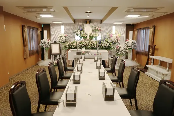 多摩中央葬祭(森の風ホール府中)で葬儀を行なった写真