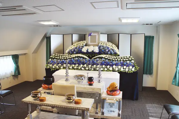 多摩中央葬祭(森の風ホール府中)で葬儀を行なった写真