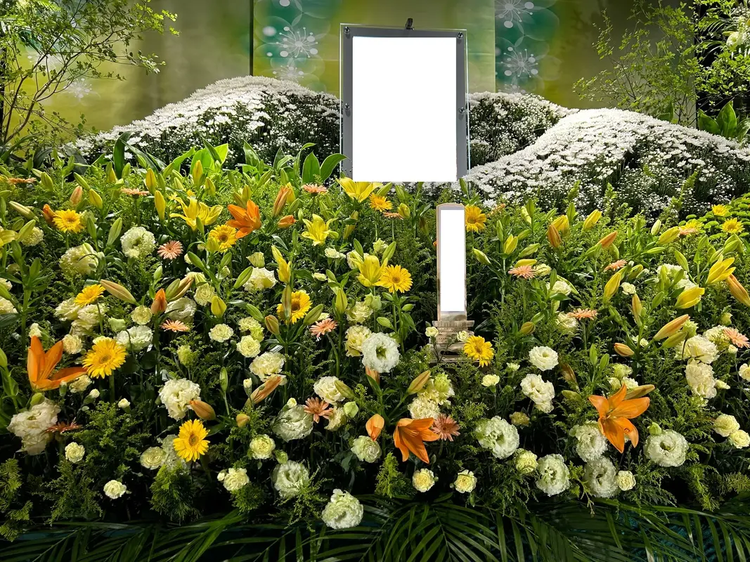 負担は半減、お花の量は倍増