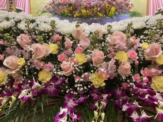 はなたび（緑営業所）で葬儀を行なった写真