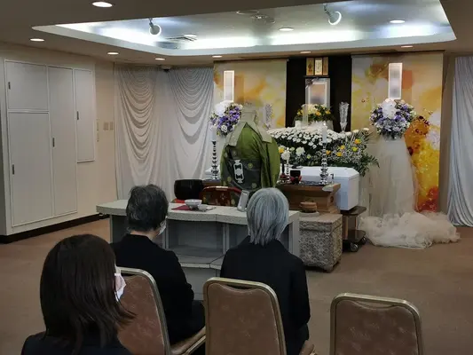 セレモニー結で葬儀を行なった写真