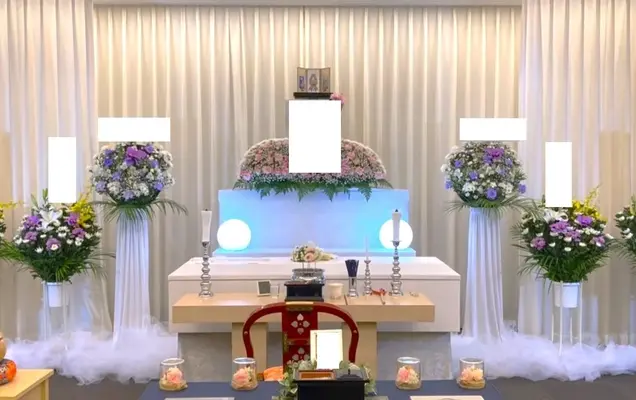 相談できるお葬式で葬儀を行なった写真