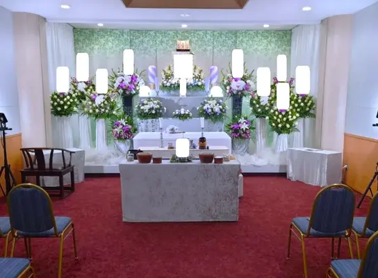 相談できるお葬式で葬儀を行なった写真