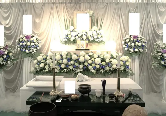 相談できるお葬式で葬儀を行なった写真