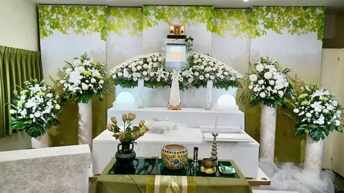 グリーンホール環七野方で葬儀を行なった写真