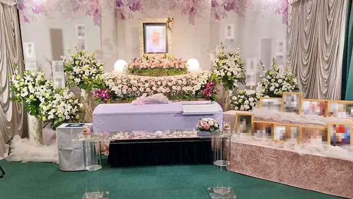 グリーンホール環七野方で葬儀を行なった写真