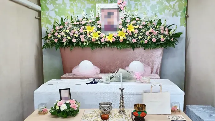 戸田サービス館で葬儀を行なった写真