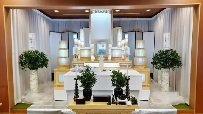 南池袋斎場で葬儀を行なった写真