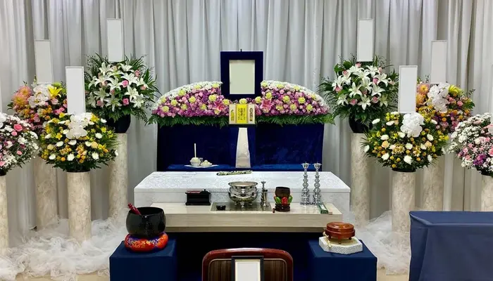 わかりやすい家族葬 足立区店で葬儀を行なった写真