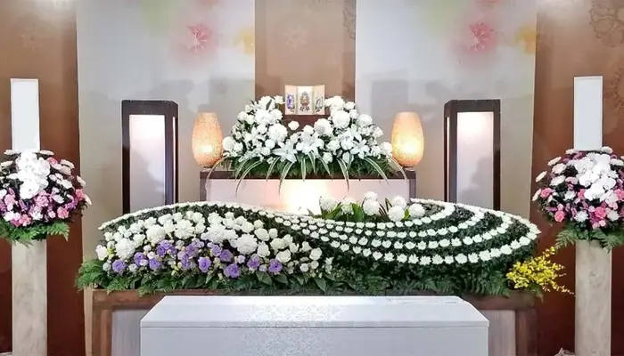 わかりやすい家族葬 足立区店で葬儀を行なった写真