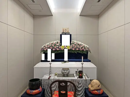 わかりやすい家族葬 足立区店で葬儀を行なった写真