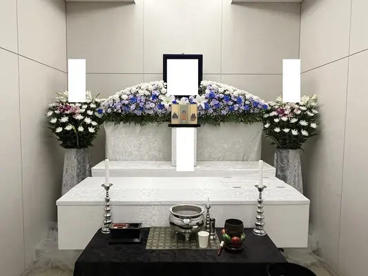 わかりやすい家族葬 足立区店で葬儀を行なった写真