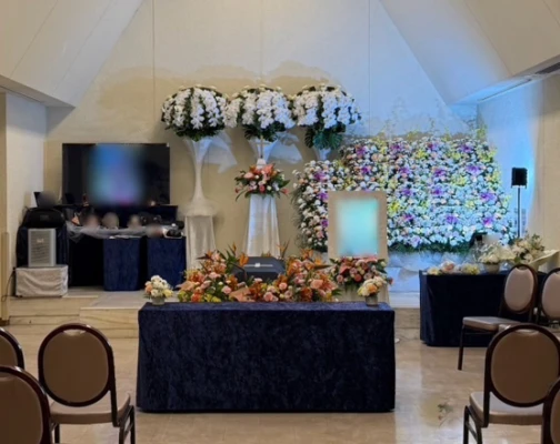 ワンライフで葬儀を行なった写真