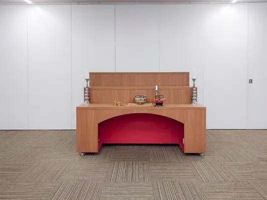 さざなみ堂で葬儀を行なった写真