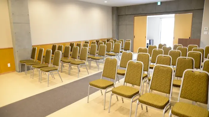 さざなみ堂で葬儀を行なった写真