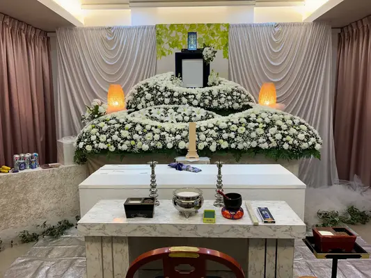 タクス葬儀社で葬儀を行なった写真