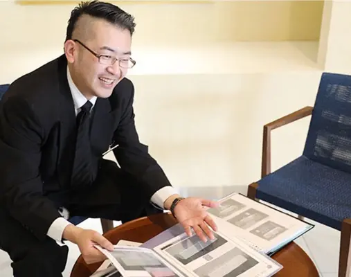 少数精鋭のスタッフ