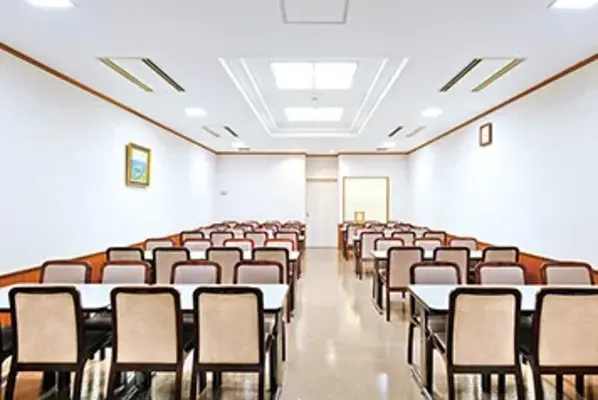 代々幡斎場（セレモア）で葬儀を行なった写真