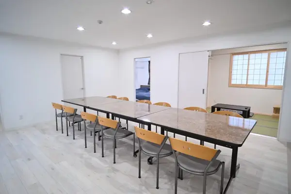 パドマホール貝塚で葬儀を行なった写真