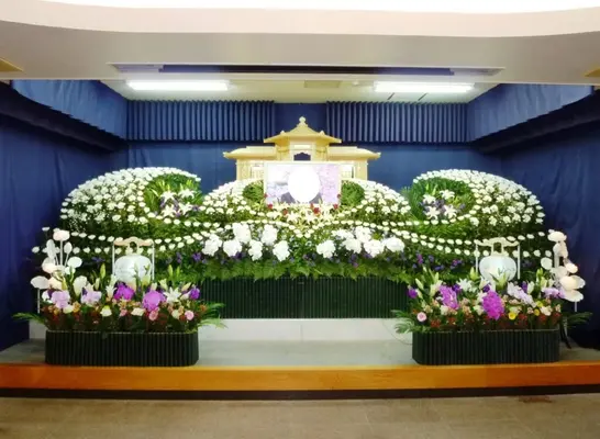 パドマホール葛の葉で葬儀を行なった写真