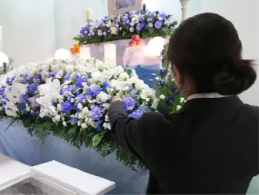 パドマホール葛の葉で葬儀を行なった写真