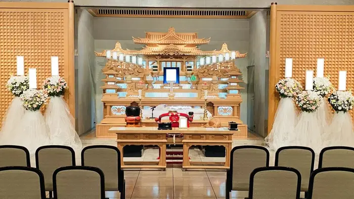 セレモニーいおりで葬儀を行なった写真