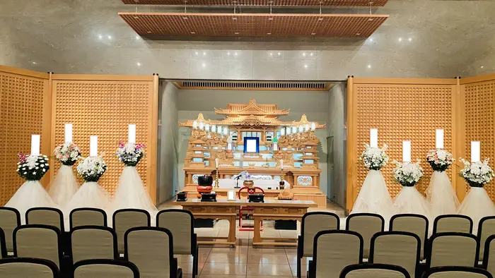 セレモニーいおりで葬儀を行なった写真