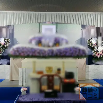 了然寺会館で葬儀を行なった写真