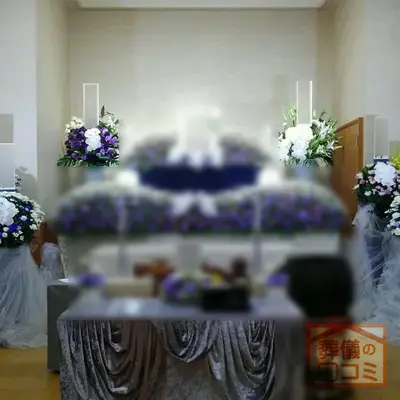 観音寺で葬儀を行なった写真