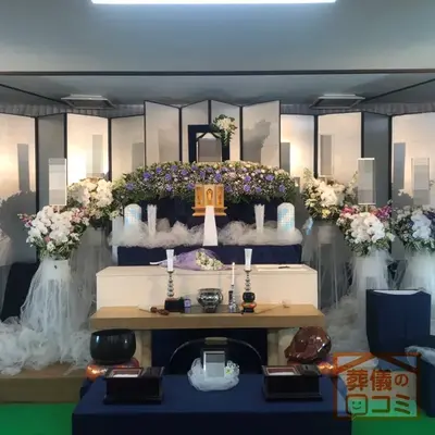 永福寺 檀信徒会館で葬儀を行なった写真