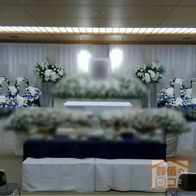 築地本願寺 和田堀廟所で葬儀を行なった写真