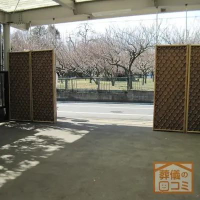 妙正寺会館で葬儀を行なった写真