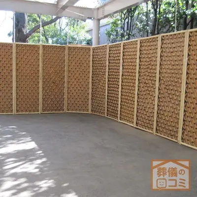 妙正寺会館で葬儀を行なった写真