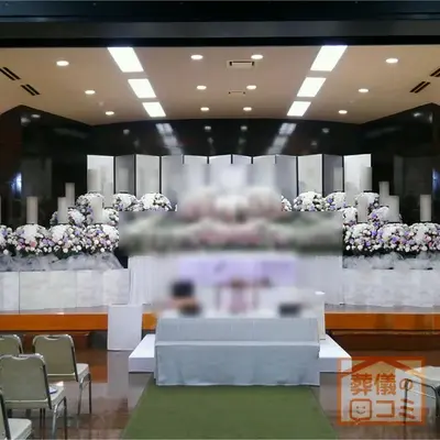 観蔵院 瑠璃光会館で葬儀を行なった写真