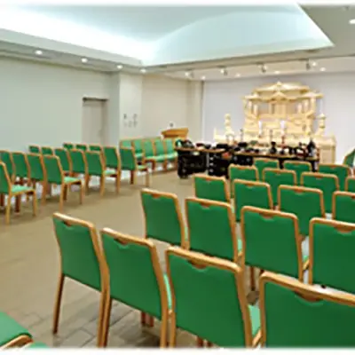 南山ホールで葬儀を行なった写真