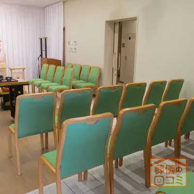 南山ホールで葬儀を行なった写真