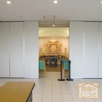 南山ホールで葬儀を行なった写真