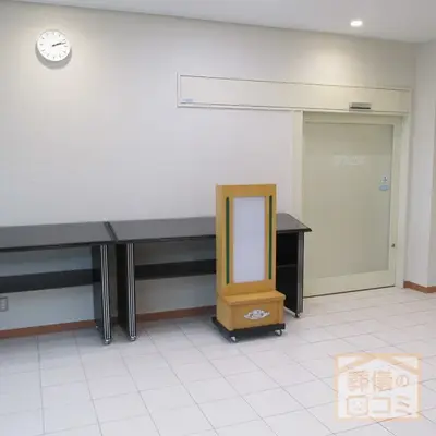 南山ホールで葬儀を行なった写真