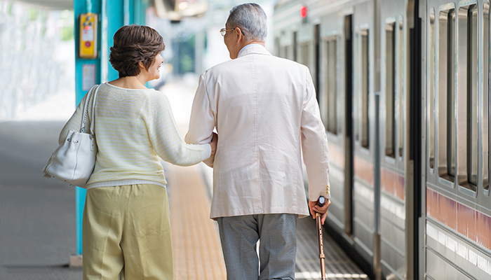 車でも電車でも大丈夫