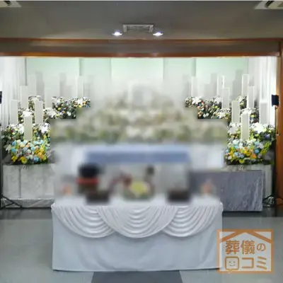 全龍寺 普門閣斎場で葬儀を行なった写真