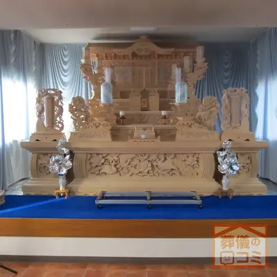 全龍寺 普門閣斎場で葬儀を行なった写真